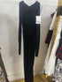 Victoria Beckham Open Shoulder Jersey Midi  - Kleid